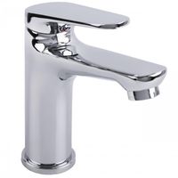 Bateria umywalkowa stojąca łazienkowa chrom - Yoka