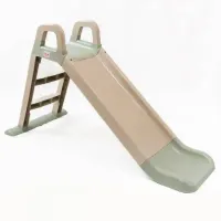 domowa zjeżdżalnia plastikowa Doloni Eco beżowo-miętowy