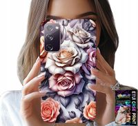 ETUI DO SAMSUNG GALAXY S20 FE - KWIECISTE WZORY RÓŻA RÓŻE KWIATKI CASE