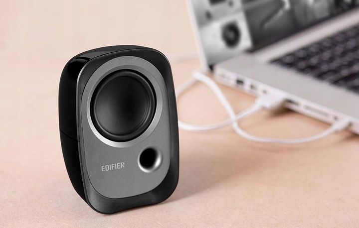 ZESTAW GŁOŚNIKÓW KOMPUTEROWYCH AUDIO 2.0 EDIFIER R12U AUX zdjęcie 6