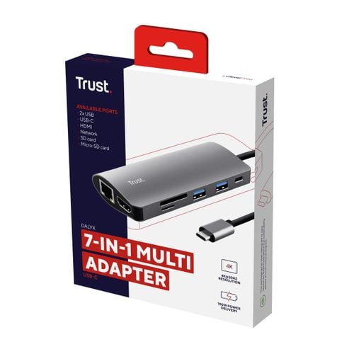 Adapter wieloportowy TRUST Dalyx na Arena.pl