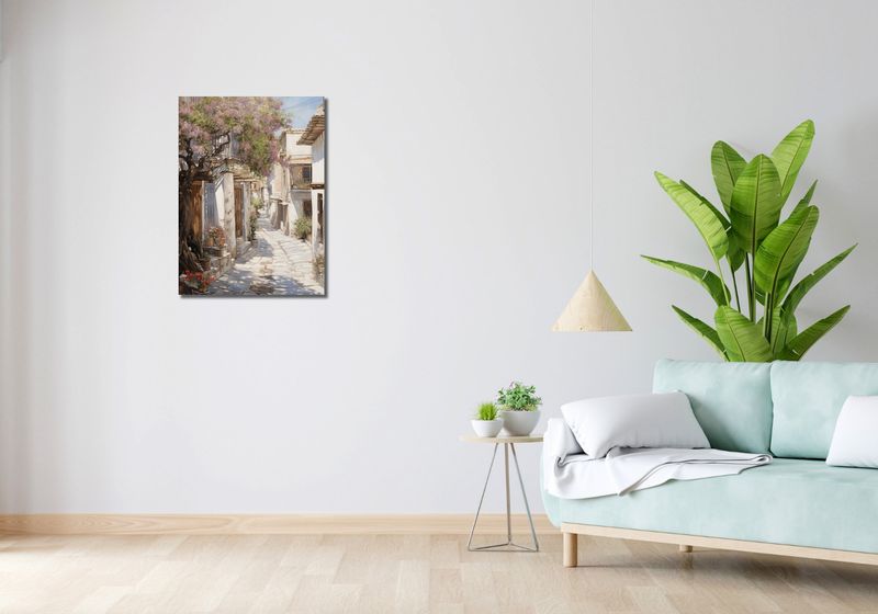 Obraz 50x70cm Urok Starego Miasta zdjęcie 2