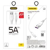 przewód kabel usb - usb-c 5a 2m biały