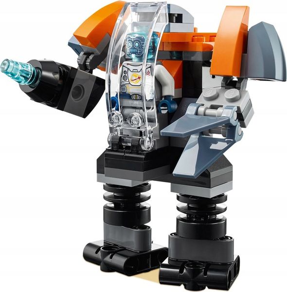 LEGO CREATOR CYBERDRON 3w1 ZESTAW 31111 zdjęcie 3