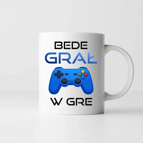 Bede grał w gre - kubek na prezent na Arena.pl