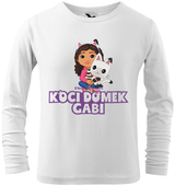 Koszulka z długim rękawem Koci Domek Gabi