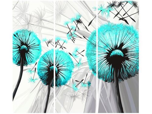 90CM 80 OBRAZ 3 ELEM DMUCHAWCE TURKUSIE ŚCIENNY na Arena.pl