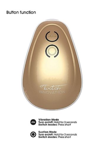 Twitch Hands - Free Suction & Vibration Toy - Gold na Arena.pl