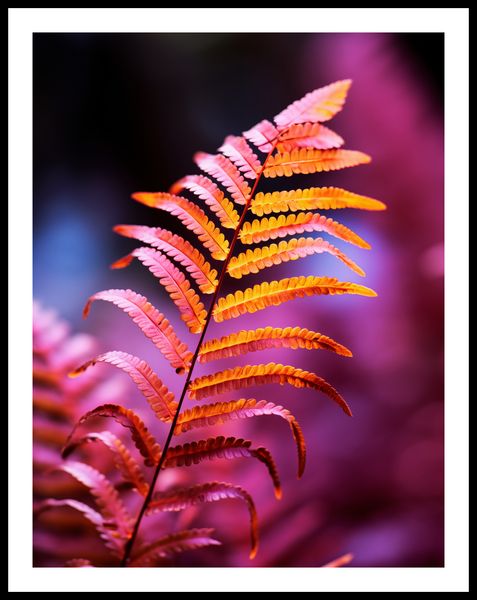 Plakat 50x65cm Ogień Jesieni zdjęcie 3