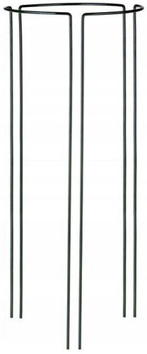 PODPORA DO KWIATÓW ROŚLIN OBEJMA METALOWA TRWAŁA 45, 3 SZT - CZARNY na Arena.pl
