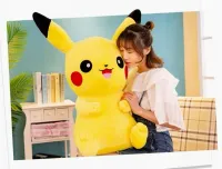 DUŻY PIKACHU PIKACZU MASKOTKA PLUSZOWA PLUSZAK MIŚ MISIEK ZAGŁÓWEK 55cm