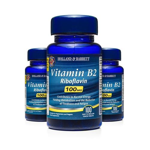 Zestaw Witamin 2+1 (Gratis) Witamina B2 100 mg 100 Tabletek na Arena.pl
