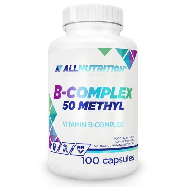 Allnutrition B Complex 50 Methyl 100kap zdjęcie 1