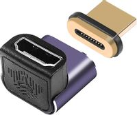 CERRXIAN 90 stopni HDMI Magnetyczny adapter kąt UP 8K HDMI 2.1