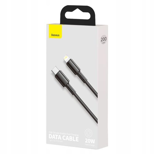 Kabel niktrade USB typ C - Apple Lightning 2 m czarny na Arena.pl