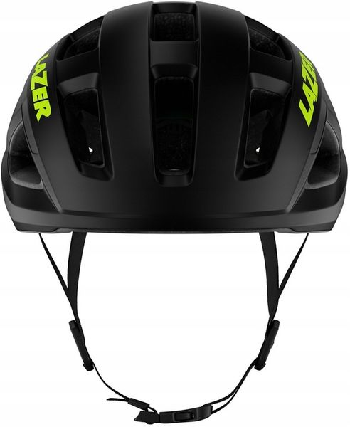 Kask Rowerowy Szosowy LAZER Tonic Czarny Mat z Żółtym roz M 55-59cm 240gr zdjęcie 7