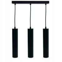 Lampa wisząca czarna IdeaLED Circus 3xGU10 z możliwością ściemniania