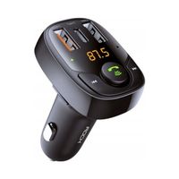 Transmiter SZYBKA Ładowarka ROCK B301 Bluetooth 5.0 FM USB + USB-C QC 4.0