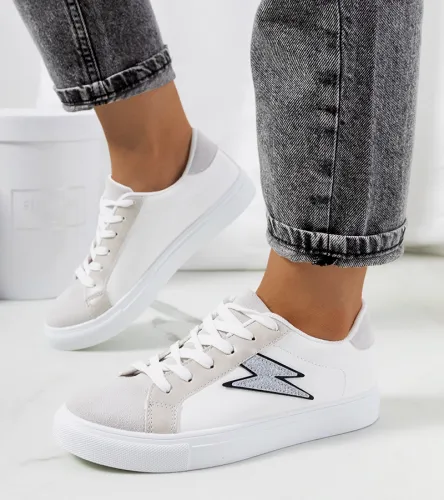 Biało szare sneakersy Dings 40 na Arena.pl