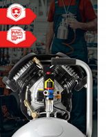 KOMPRESOR SPRĘŻARKA TAGRED 50L V2 SEPARATOR ZESTAW + Olej WYSOKA JAKOŚĆ