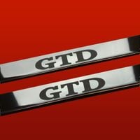 Listwa progowa VOLKSWAGEN POLO MK5 6R GTD Stal nierdzewna 304 połysk 2szt