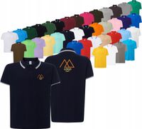 Męska koszulka polo na krótki rękaw TWÓJ HAFT LOGO firmowa reklamowa 5 szt