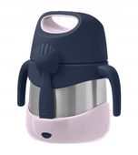 B.BOX Termos na jedzenie 335ml Lunch Obiadek Duży Indigo Rose 0.34L