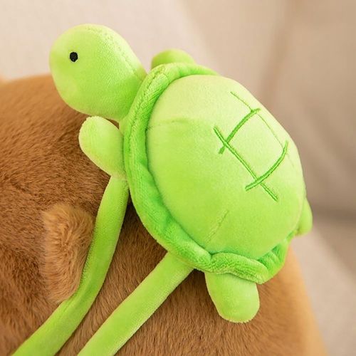 MASKOTKA KAPIBARA PLUSZAK ZABAWKA PLUSZOWA Z PLECAKIEM ŻÓŁWIK BORSUK BÓBR na Arena.pl