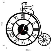 ZEGAR ŚCIENNY ROWER 58cm XXL 115.11