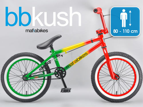 Rower BMX MAFIABIKES BBkush 16" Rasta na Arena.pl
