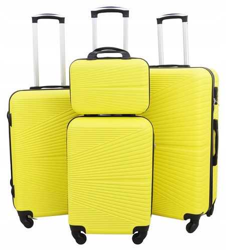 ZESTAW WALIZEK 4w1 WALIZKA PODRÓŻNA NA KÓŁKACH GRAVITT 1203 na Arena.pl