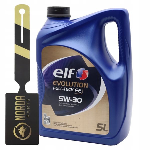 Olej Silnikowy Elf Evolution Full-Tech FE 5w30 5L zdjęcie 1
