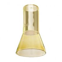 Klosz do lampy wiszącej szklany Ziko AZ3413 Azzardo czarny żółty