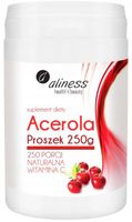 ALINESS NATURALNA WITAMINA C ACEROLA PROSZEK 250g Procesy starzenia Energia