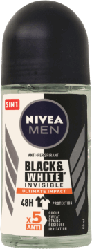 NIVEA MEN Black&White Invisible 50 ml na Arena.pl