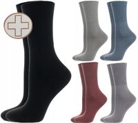 5x Skarpetki Damskie Skarpety Bezuciskowe BAWEŁNA Zapachowe Długie 39-42