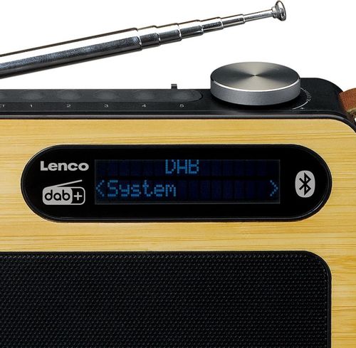 CYFROWE RADIO DAB+ LENCO PDR-040BAMBOOBK, LPDR040BK na Arena.pl