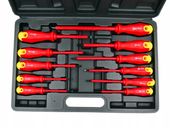 WKRĘTAKI ŚRUBOKRĘTY IZOLOWANE 12 SZT DLA ELEKTRYKA