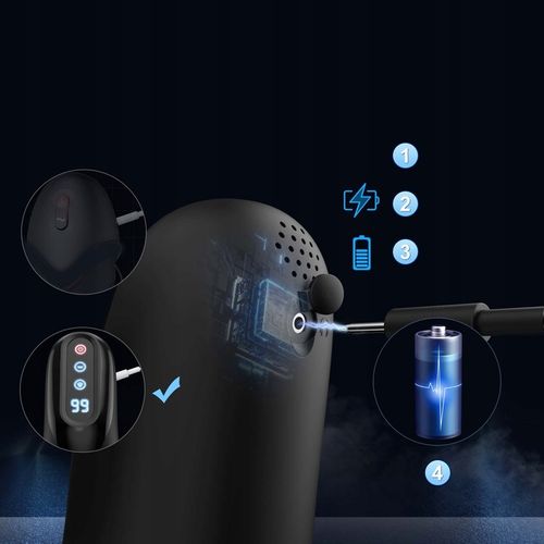 Automatyczne masturbator meski z funkcją ssania, wibracji, ogrzewania na Arena.pl