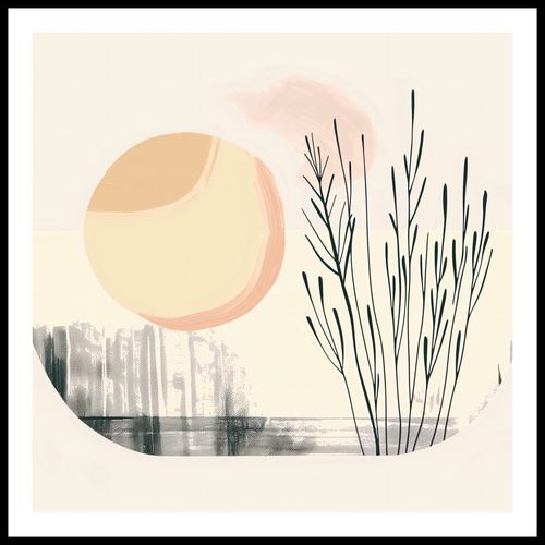 Plakat 90x90cm Pastelowy Wschód na Arena.pl