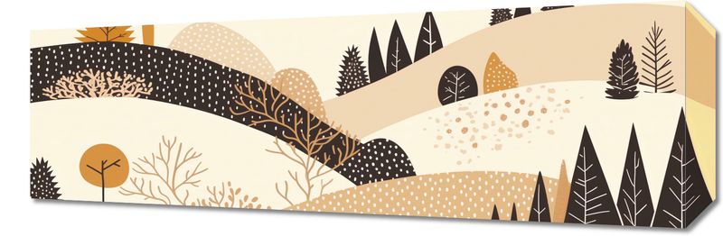 Obraz 60x20cm Jesień w Wzgórzach zdjęcie 1