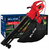 MOCNA DMUCHAWA ODKURZACZ DO LIŚCI ELEKTRYCZNA OGRODOWA ROZDRABNIACZ