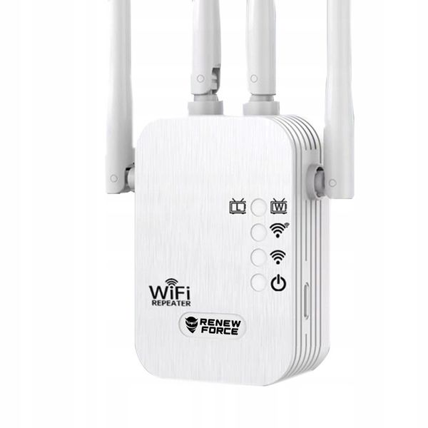 WZMACNIACZ Sygnału WiFi Sieci 5ghz MOCNY 1200Mb/s Zasięg WiFi REPEATER 4w1 zdjęcie 2