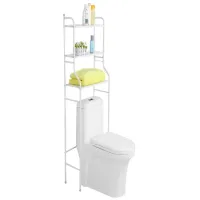 Półka stojąca nad toaletę wc sedes łazienkowa szafka regał 3 poziomy