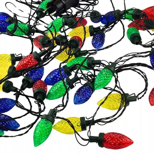 Światełka tradycyjne kolorowe szyszki LED Lampki choinkowe retro PRL EMOS na Arena.pl