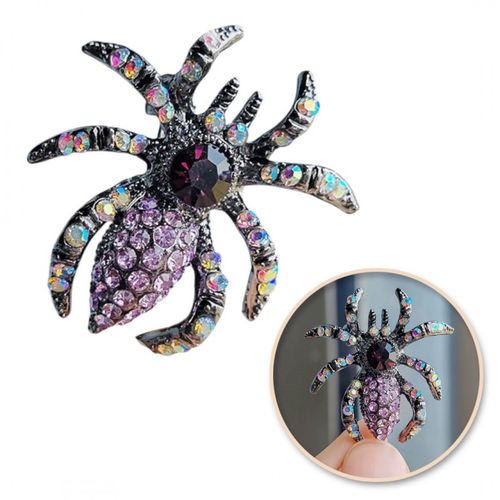 broszka ozdobna kryształki pająk bz190 na Arena.pl