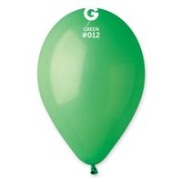 Balony pastelowe zielony #012, 30 cm 3 szt.
