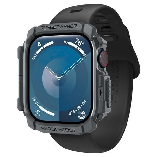 spigen rugged armor apple watch 10 (46 mm) dark grey na Arena.pl