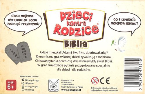 Dzieci kontra Rodzice - Gra Biblia na Arena.pl
