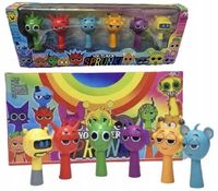 FIGURKI SPRUNKI ZESTAW FIGUREK SPRUNKI 6 SZTUK 8 CM DREWNIANE SUPER JAKOŚĆ